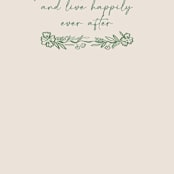 "Doodled" - Bridal Shower Insert Cards in Meadow by Petra Kern - Close-Up