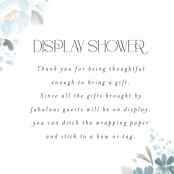 "Something Blue" - Bridal Shower Insert Cards in Bluebelle by Itsy Belle Studio - Close-Up