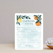 "Main Squeeze" - Bridal Shower Insert Cards in Mint by Paper Sun Studio - Front