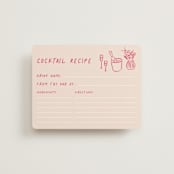 "atherina" - Bridal Shower Insert Cards in Creme by chocomocacino - Front