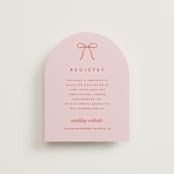 "Celebrate" - Bridal Shower Insert Cards in Resort by Kelly Schmidt - Front