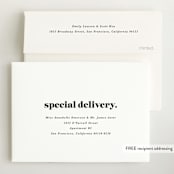 "NEWEST" - Birth Announcements in Cloud by Lori Wemple - FREE Recipient Addressing
