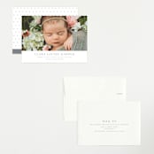 "Canvas" - Birth Announcements in Moon by Megan Davis - Assembled