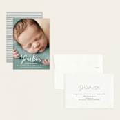 "little name" - Birth Announcements in Cloud by Susan Asbill - Assembled