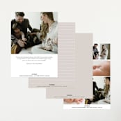 "Special Delivery" - Birth Announcements in Slate by Morgan Ramberg - Back of Card Options
