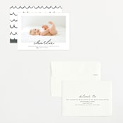 "Special Name" - Birth Announcements in Slate by Shirley Lin Schneider - Assembled
