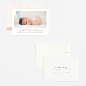 "Graceful Entrance" - Birth Announcements in Flamingo by Jessica Williams - Assembled