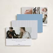 "Rayitas" - Birth Announcements in Sky by Tamara Hilje - Back of Card Options