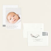 "Say Hello To..." - Birth Announcements in Onyx by Jennifer Postorino - Assembled