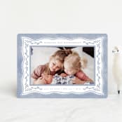 "Baby Frame" - Birth Announcements in Cornflower by Chris Griffith - Front