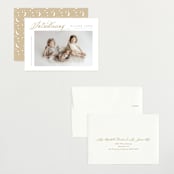 "Inspired Introduction" - Birth Announcements in Wheat by Carolyn MacLaren - Assembled
