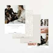 "Sweeping Name" - Birth Announcements in Cloud by Alethea and Ruth - Back of Card Options