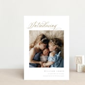 "Inspired Introduction" - Birth Announcements in Wheat by Carolyn MacLaren - Front