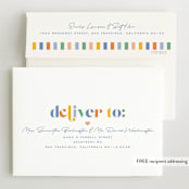 "Hello Sweet baby" - Birth Announcements in Bluebird by Jessica Corliss - FREE Recipient Addressing