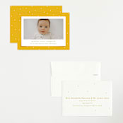 "Blanket" - Birth Announcements in Bee by Lea Delaveris - Assembled
