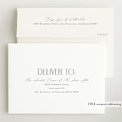 "Little Introduction" - Birth Announcements in Sugar by Pixel and Hank - FREE Recipient Addressing