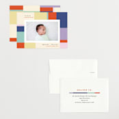 "Punchy" - Birth Announcements in Party by Pixel and Hank - Assembled