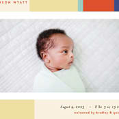 "Punchy" - Birth Announcements in Party by Pixel and Hank - Detail