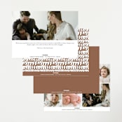 "fresh air" - Birth Announcements in Rust by Stacey Meacham - Back of Card Options