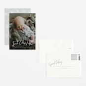 "Bundle" - Birth Announcements in Cloud by Owl and Toad - Assembled