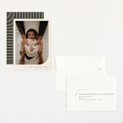 "Simple Photo" - Birth Announcements in Almond by Brianne Larsen - Assembled
