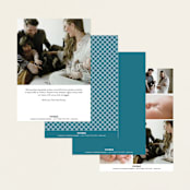 "That's My Name" - Birth Announcements in Cloud by Brandy Folse - Back of Card Options