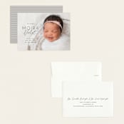 "Type Mix" - Birth Announcements in Ink by Carolyn MacLaren - Assembled