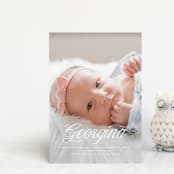 "cupcake" - Birth Announcements in Marshmallow by chocomocacino - Front