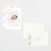 "Sunwashed" - Birth Announcements in Peony by Kristie Kern - Assembled