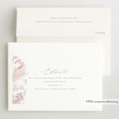 "Sunwashed" - Birth Announcements in Peony by Kristie Kern - FREE Recipient Addressing