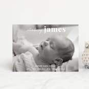 "Introduction" - Birth Announcements in Cloud by Sara Hicks Malone - Front