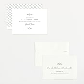 "Understated" - Birth Announcements in Lily by Sara Hicks Malone - Assembled