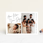 "signature frames" - Birth Announcements in Cloud by JoAnn Jinks - Front