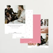 "Bundle of Joy" - Birth Announcements in Gumdrop by Creo Study - Back of Card Options