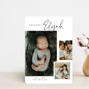 "Written Out" - Birth Announcements in Coal by Carolyn Nicks - Front