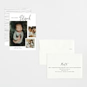 "Written Out" - Birth Announcements in Coal by Carolyn Nicks - Assembled