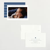 "Simple name" - Birth Announcements in Cobalt by Stacey Meacham - Assembled