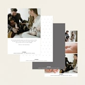 "twin" - Birth Announcements in Cloud by Lori Wemple - Back of Card Options