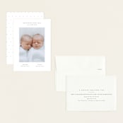 "twin" - Birth Announcements in Cloud by Lori Wemple - Assembled