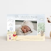 "Winnie Adventure" - Birth Announcements in Sand by frau brandt - Front