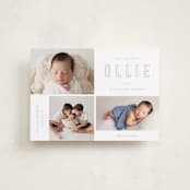 "sweet gallery" - Birth Announcements in Sky by Kristie Kern - Front