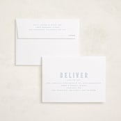 "sweet gallery" - Birth Announcements in Sky by Kristie Kern - FREE Recipient Addressing
