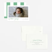 "Hollis" - Birth Announcements in Clover by Megan Davis - Assembled