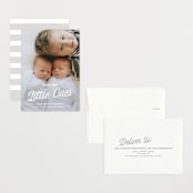"Vintage" - Birth Announcements in Bunny by Sarah Cohn - Assembled