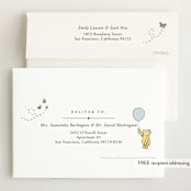 "Disney Sweetest Adventure" - Birth Announcements in Cloud by Heather Schertzer - FREE Recipient Addressing