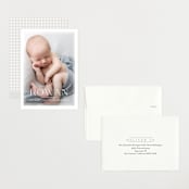 "Frosted Frame" - Birth Announcements in Sugar by Jessica Williams - Assembled