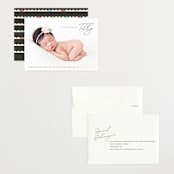 "Nickname Intro" - Birth Announcements in Raven by Olivia Raufman - Assembled