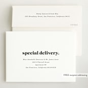 "NEWEST" - Birth Announcements in Cloud by Lori Wemple - FREE Recipient Addressing