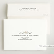 "Woodland wonder" - Birth Announcements in Lichen by Bonnie Davis - FREE Recipient Addressing