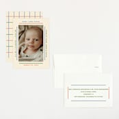 "Framework" - Birth Announcements in Halo by Baumbirdy - Assembled